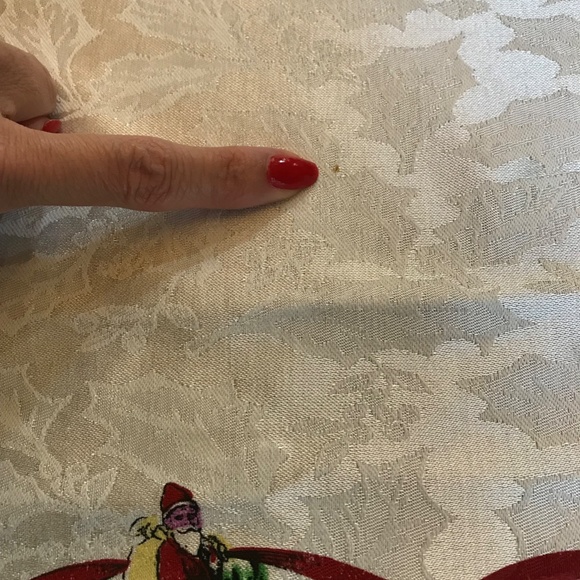 Vintage Spode Christmas Tree Rectangular Table Cloth 60x84" - Picture 8 of 9